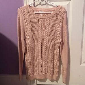 Leith light pink sweater